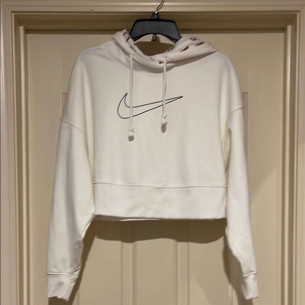 Nike White Sweatshirt Essential Hoodie
